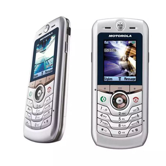 (Open Box Condition) Motorola L2 Sleek Bar Phone With Aluminium Build (Silver) (90 Days Warranty) (With Original Retail Box)
