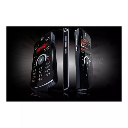 (Open Box Condition) Motorola ROKR E8 Music Phone With Touch Wheel, Adaptive Haptic Buttons, 3.5MM Headphone Jack (Black) (2GB) (Unused Unit With Retail Box) (60 Days Warranty)