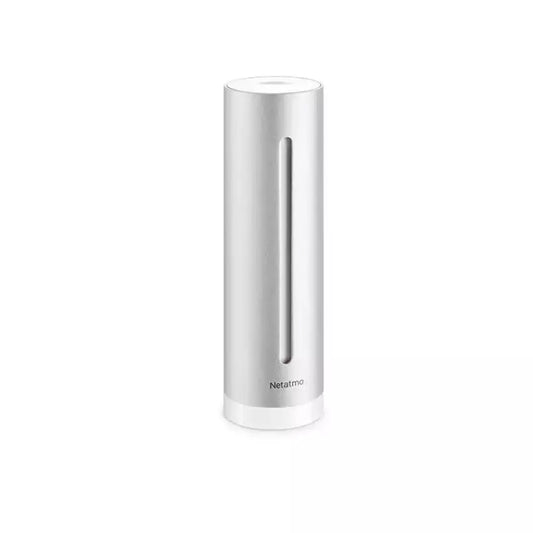 (Pre-Owned, Very Good) Netatmo Healthy Home Coach, Smart Indoor Climate Monitor (AQI, Carbon Dioxide, Temperaturw, etc) (Silver) (60 Days Warranty)