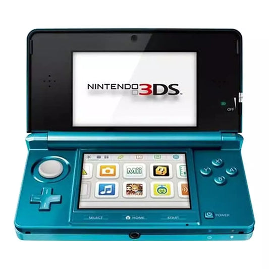 (Pre-Owned, Good) Nintendo 3DS Portable Gaming Console With Dual Screen (Black) (90 Days Warranty) (Rear Cameras Not Functional)