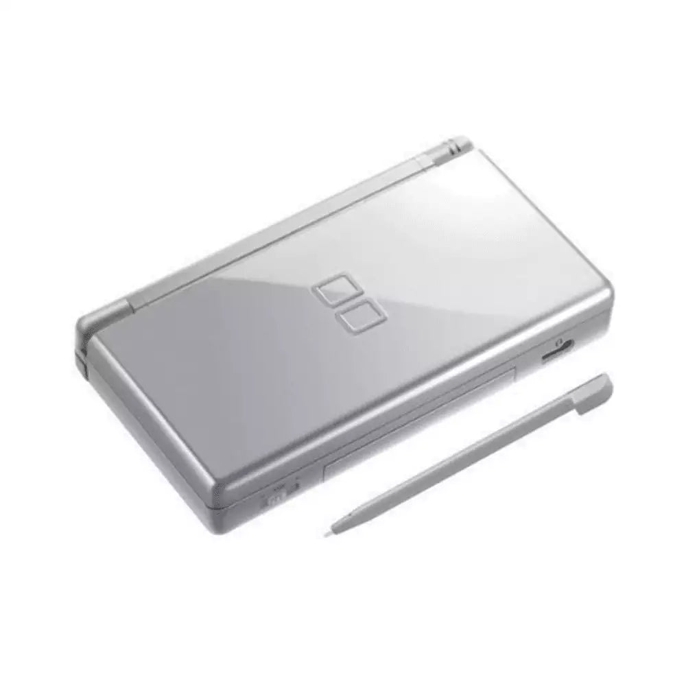 (Pre-Owned, Good) Nintendo DS lite Handheld Gaming Console (Silver) + 1 Game Cartridge (60 Days Warranty)