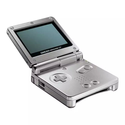 (Pre-Owned, Good) Nintendo Gameboy Advance SP With 8 Game Cartridges (Black) (60 Days Warranty)