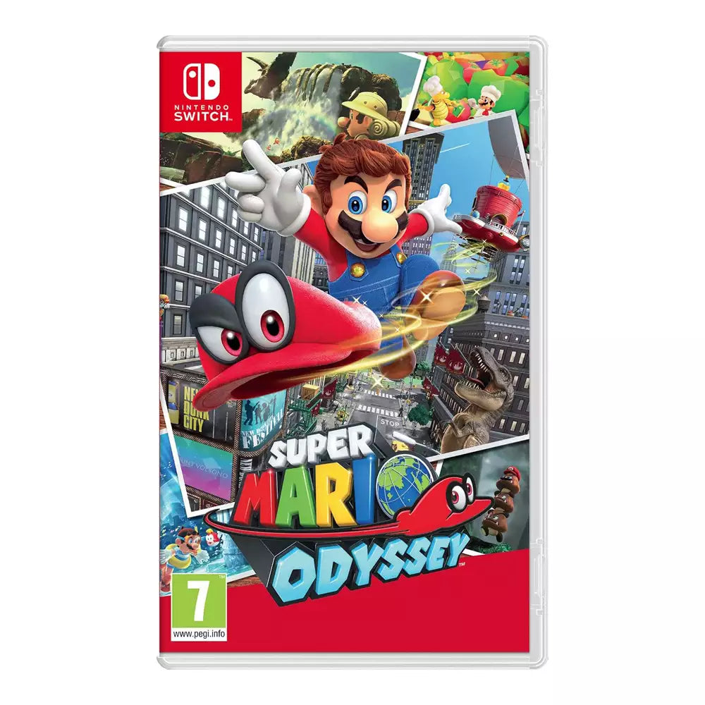 (Open Box) Nintendo Switch 3-Game Combo Pack (Crash Bandicoot N. Sane Trilogy, Assassin’s Creed: The Rebel Collection, Super Mario Odyssey)