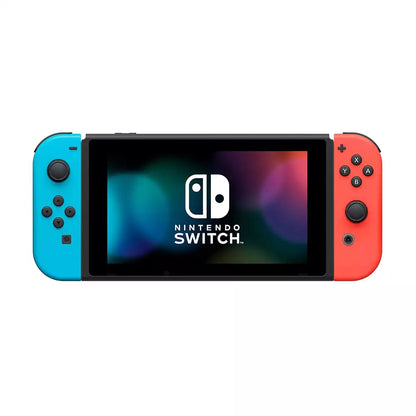 (Pre-Owned, Very Good) Nintendo Switch Portable/Home Gaming Console (HAC001) (32GB) (Black-Red-Blue) (90 Days Warranty)