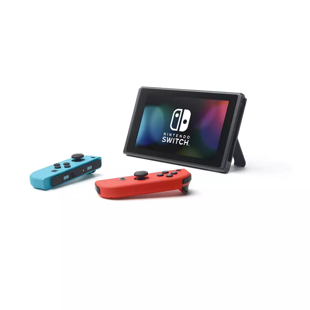 (Pre-Owned, Very Good) Nintendo Switch Portable/Home Gaming Console (HAC001) (32GB) (Black-Red-Blue) (90 Days Warranty)