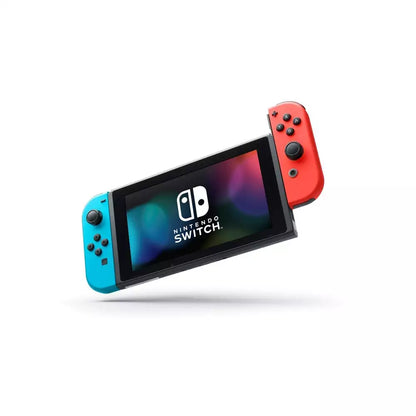 (Pre-Owned, Very Good) Nintendo Switch Portable/Home Gaming Console (HAC001) (32GB) (Black-Red-Blue) (90 Days Warranty)