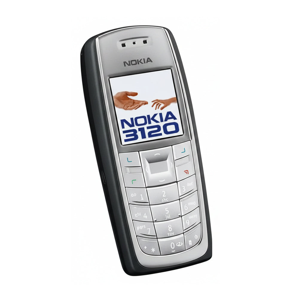 (Open Box Condition) Nokia 3120 Compact Bar Symbian OS Phone (2004) (90 Days Warranty)