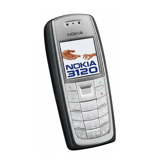 (Open Box Condition) Nokia 3120 Compact Bar Symbian OS Phone (2004) (90 Days Warranty)