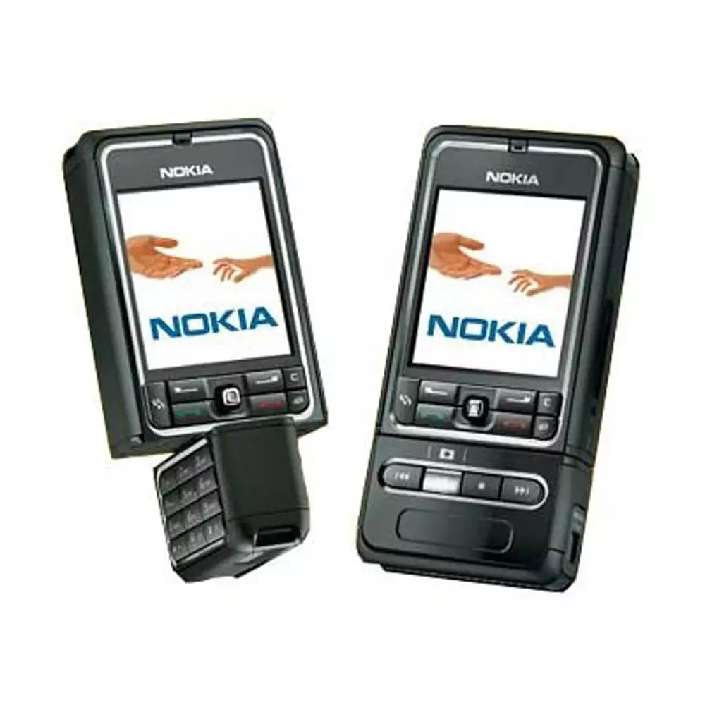 (Pre-Owned, Good) Nokia 3250 XpressMusic Phone With Dedicated Music Keys and Rotating Camera (Black) (60 Days Warranty)