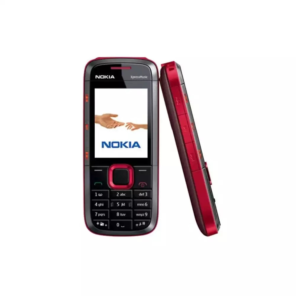 (Pre-Owned, Excellent) Nokia 5130 Xpress Music Phone With Music Keys (Blue/Black) (FM Radio) (60 Days Warranty)