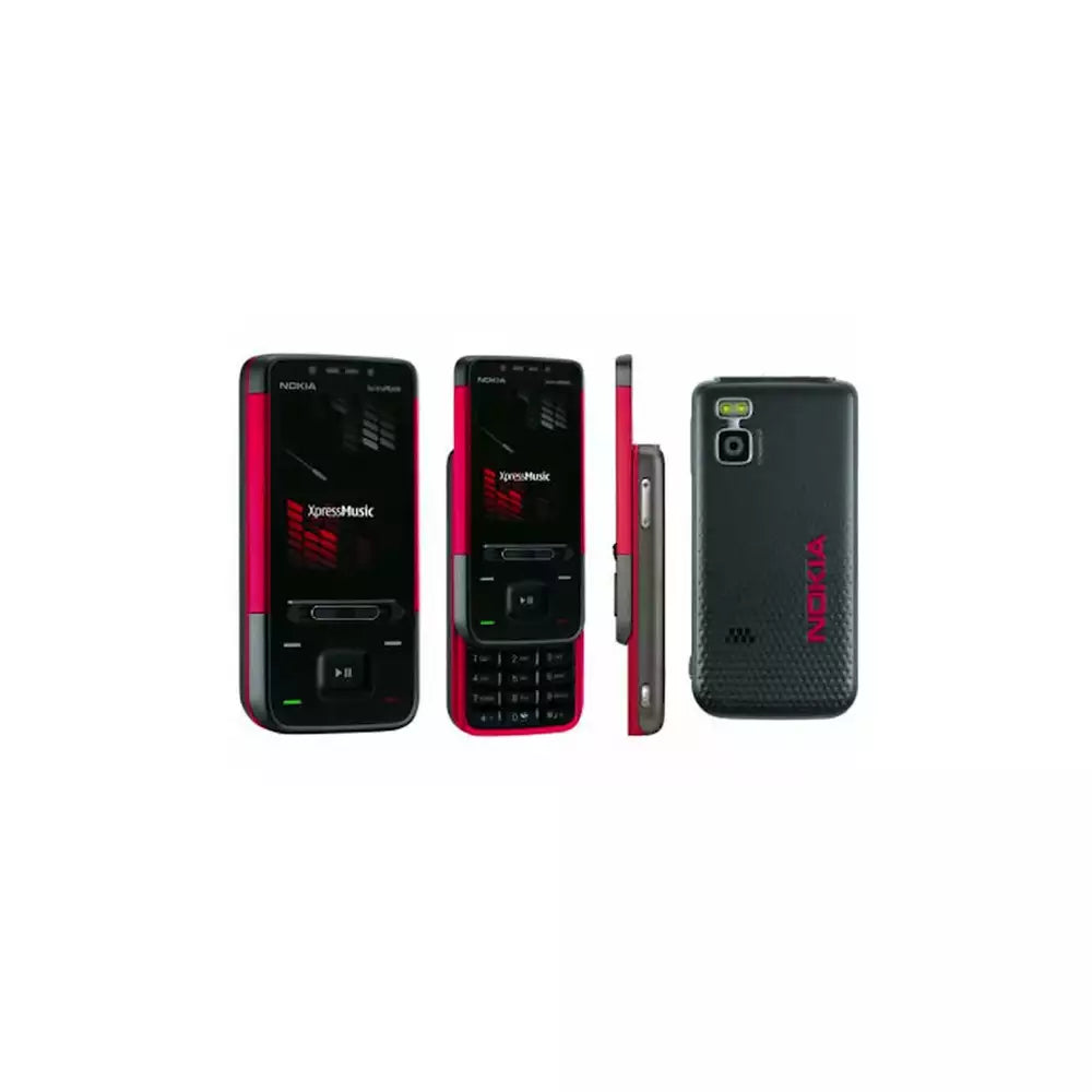 (Pre-Owned, Good) Nokia 5610 XpressMusic Slider Phones With Slide Music Keys and 3.2MP Auto Focus Camera (Black and Blue) (60 Days Warranty)