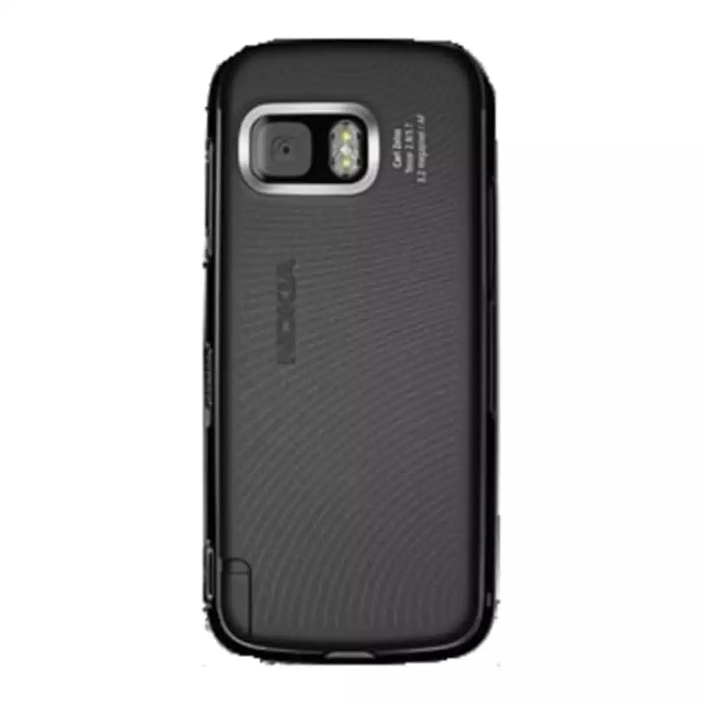 (Pre-Owned, Very Good) Nokia 5800 Xpress Music Touch Phone With Carl Zeiss Camera, Stereo Speakers (Black and Burgundy) (60 Days Warranty) (With New Housing)