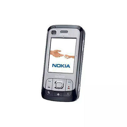 (Pre-Owned, Good) Nokia 6110 Navigator Iconic Slider Phone (Black) (60 Days Warranty)