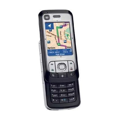 (Pre-Owned, Good) Nokia 6110 Navigator Iconic Slider Phone (Black) (60 Days Warranty)