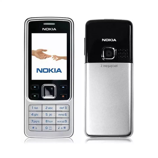 (Open Box Condition) Nokia 6300 Stainless Steel Stylish Bar Phone (90 Days Warranty)