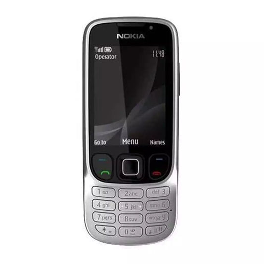 (Pre-Owned, Good) Nokia 6303 Classic With 3.2MP AF Camera (FM Radio) (Silver) (45 Days Warranty)