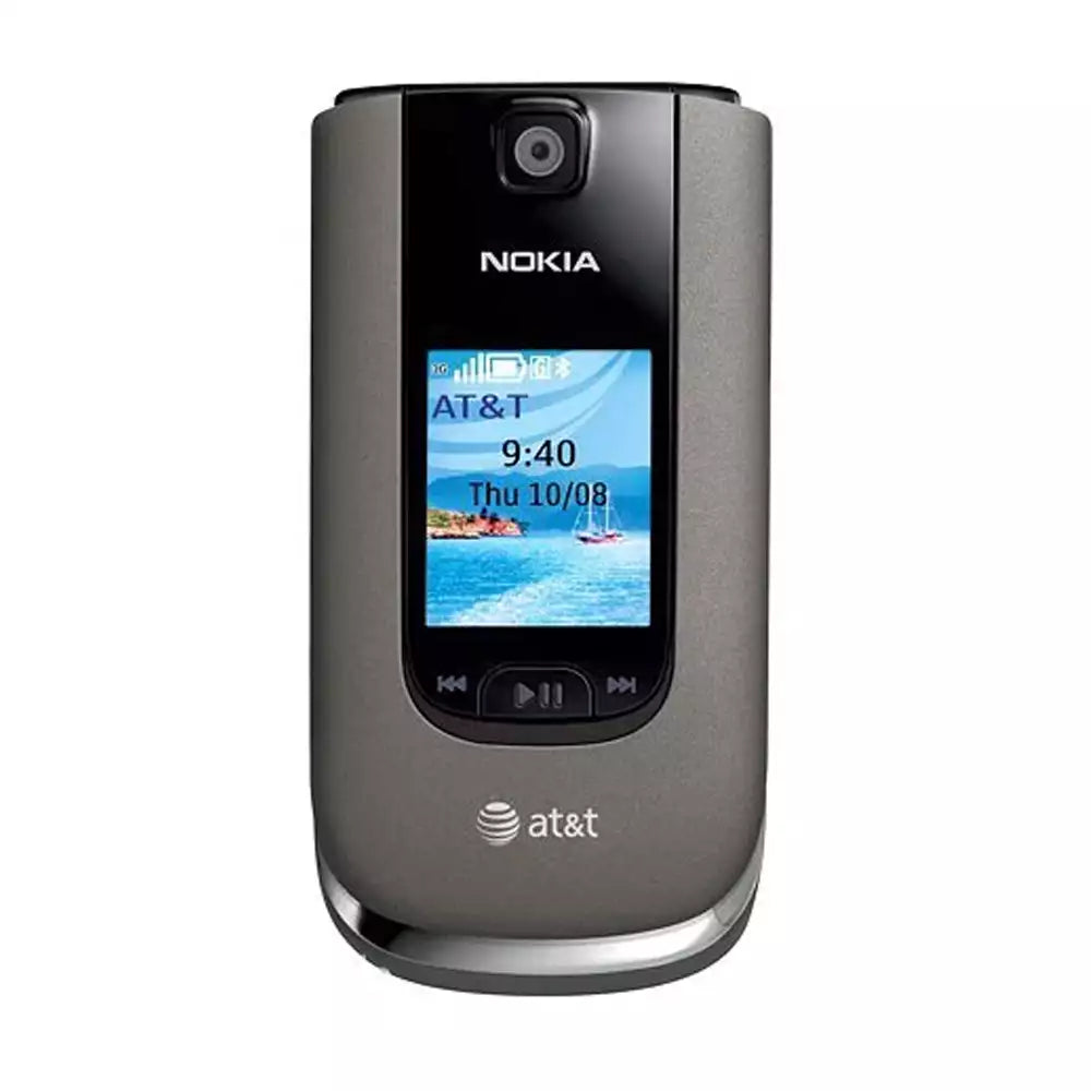 (Open Box Condition) Nokia 6350 Premium Flip Phone With Music Controls (Gray) (90 Days Warranty)
