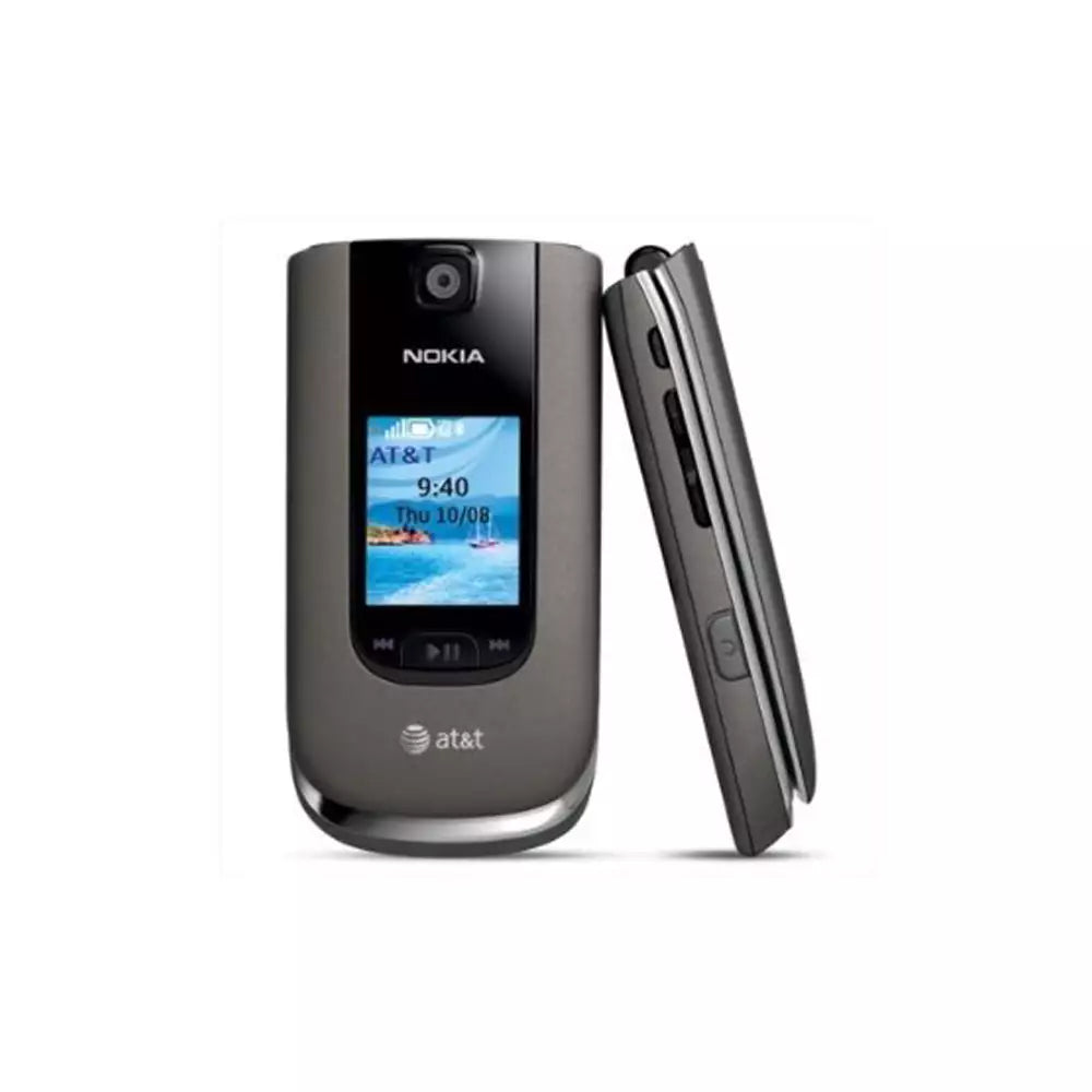 (Open Box Condition) Nokia 6350 Premium Flip Phone With Music Controls (Gray) (90 Days Warranty)
