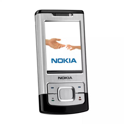 (Open Box Condition) Nokia 6500 Slide Symbian OS Slider Phone With 3.2MP AF Carl Zeiss Camera (Aluminium Build) (Silver) (90 Days Warranty)