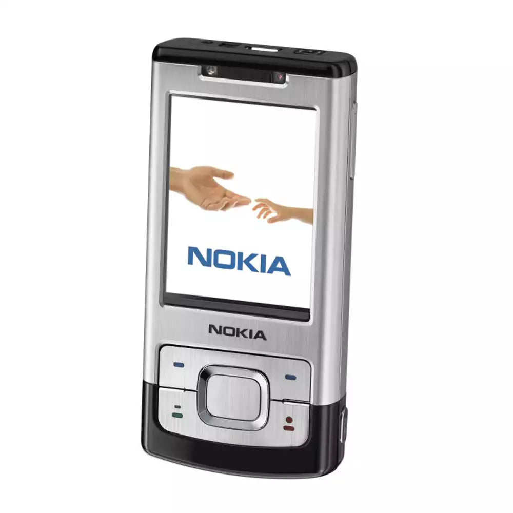 (Open Box Condition) Nokia 6500 Slide Symbian OS Slider Phone With 3.2MP AF Carl Zeiss Camera (Aluminium Build) (Silver) (90 Days Warranty)