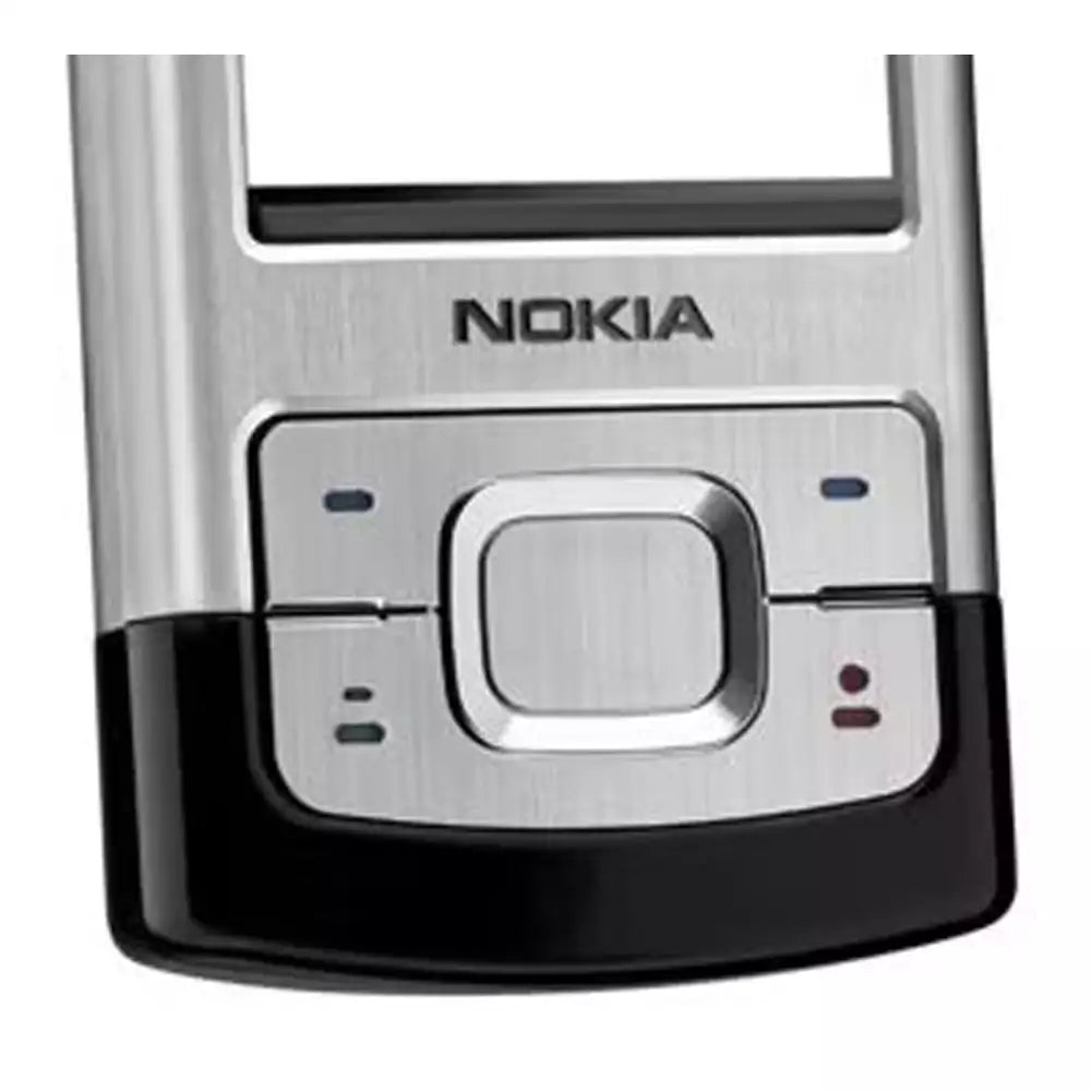(Open Box Condition) Nokia 6500 Slide Symbian OS Slider Phone With 3.2MP AF Carl Zeiss Camera (Aluminium Build) (Silver) (90 Days Warranty)