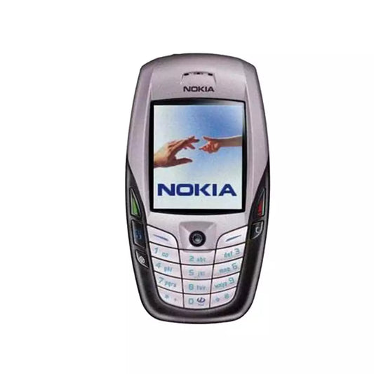 (Pre-Owned, Good) Nokia 6600 For Call and Text (Silver and Gray) (75 Days Warranty)