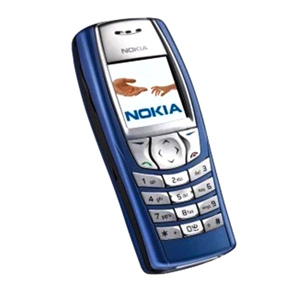 (Pre-Owned, Very Good) Nokia 6610 With VGA Camera and Stylish Build (Blue) (60 Days Warranty)