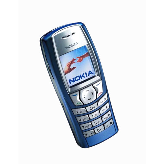(Pre-Owned, Very Good) Nokia 6610 With VGA Camera and Stylish Build (Blue) (60 Days Warranty)