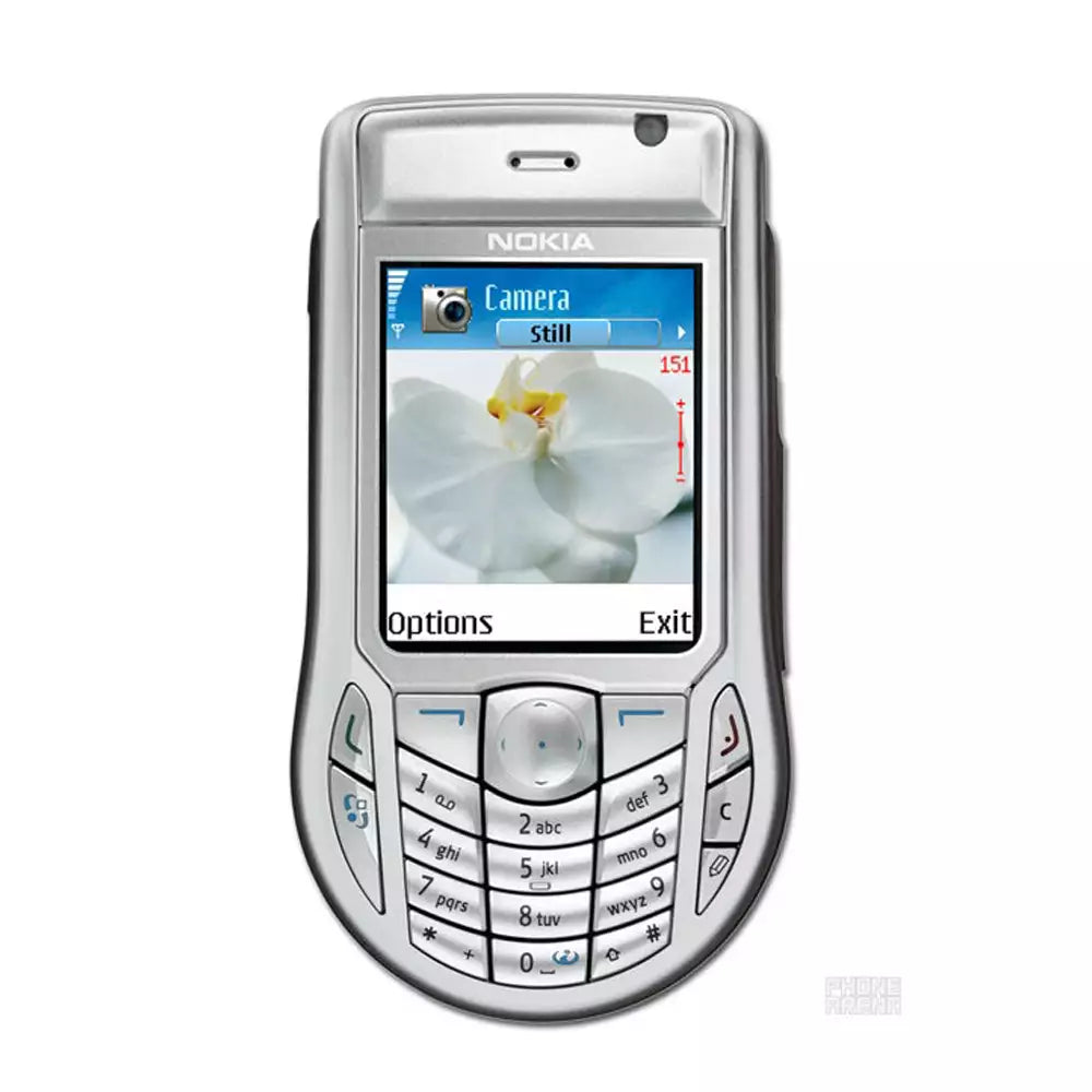 (Pre-Owned, Good) Nokia 6630 Symbian Phone (Silver) (60 Days Warranty)