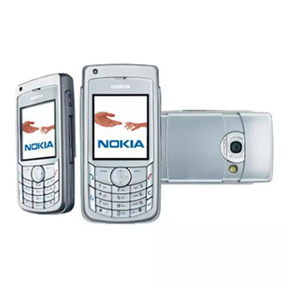 (Pre-Owned, Good) Nokia 6680 Symbian Phone (Silver) (60 Days Warranty) (Display has some signs of age)