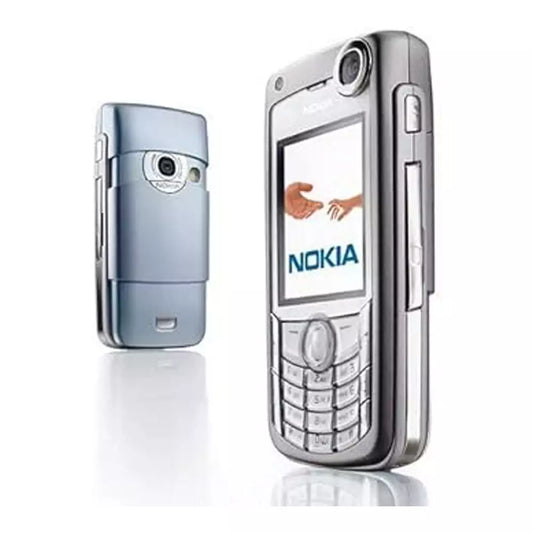 (Pre-Owned, Good) Nokia 6680 Symbian Phone (Silver) (60 Days Warranty) (Display has some signs of age)