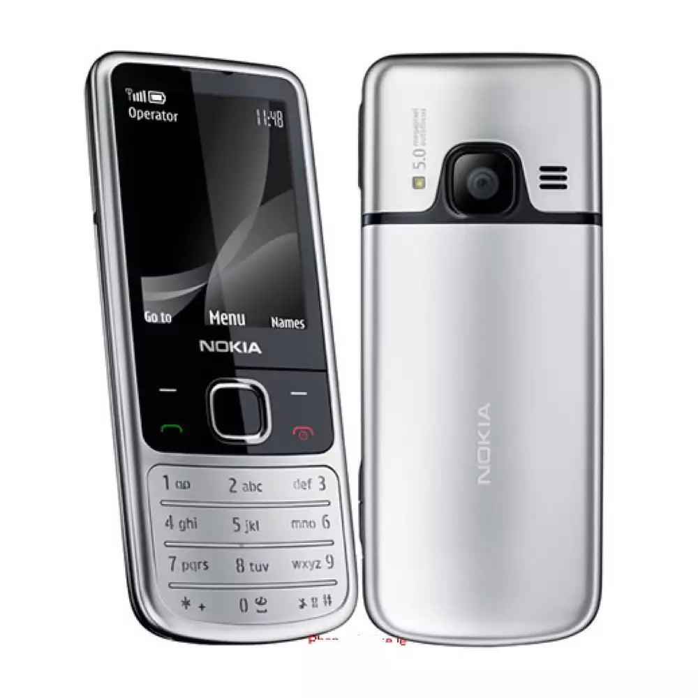 (Pre-Owned, Good) Nokia 6700 Classic, Premium Stainless Steel Build, 5MP Autofocus Camera (Silver)