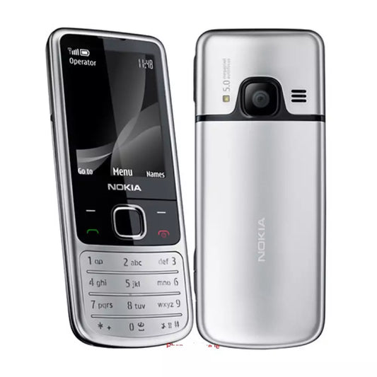 (Pre-Owned, Good) Nokia 6700 Classic, Premium Stainless Steel Build, 5MP Autofocus Camera (Silver)