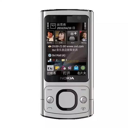 (Pre-Owned, Very Good Nokia 6700 Slide, Aluminium Build, 5MP Autofocus Camera (Silver) (With Retail Box) + Sony WF-C500 Earphones (60 Days Warranty)