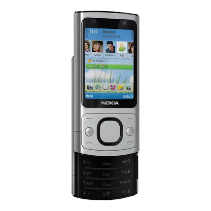 (Pre-Owned, Very Good Nokia 6700 Slide, Aluminium Build, 5MP Autofocus Camera (Silver) (With Retail Box) + Sony WF-C500 Earphones (60 Days Warranty)