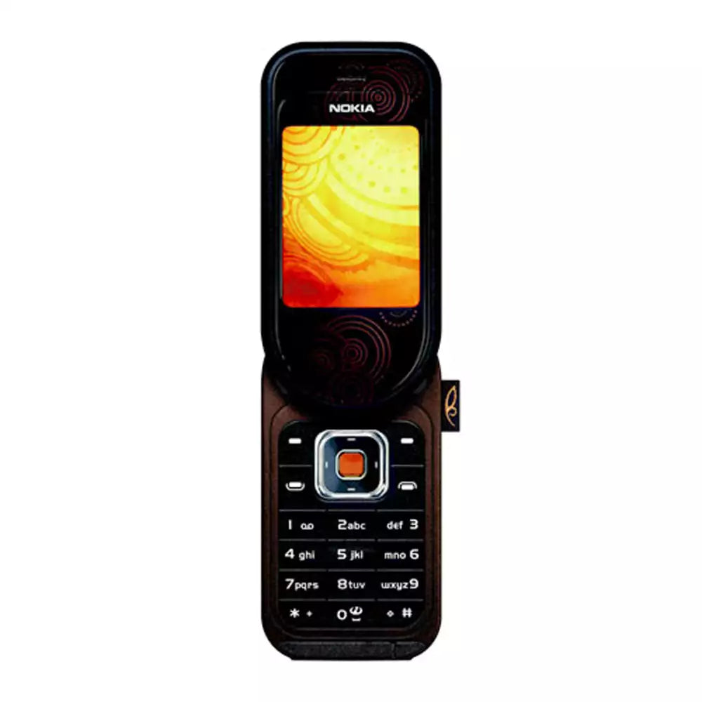 (Open Box Condition) Nokia 7370, Part of L'Amour Collection 2005 (Swivel Mechanism) (Black) (90 Days Warranty)