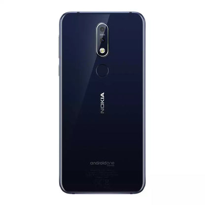 (Pre-Owned, Good) Nokia 7.1 Android One Smartphone (Blue) (4GB, 64GB) (90 Days Warranty) (Has some visible scratches)