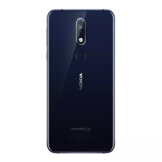 (Pre-Owned, Good) Nokia 7.1 Android One Smartphone (Blue) (4GB, 64GB) (90 Days Warranty) (Has some visible scratches)