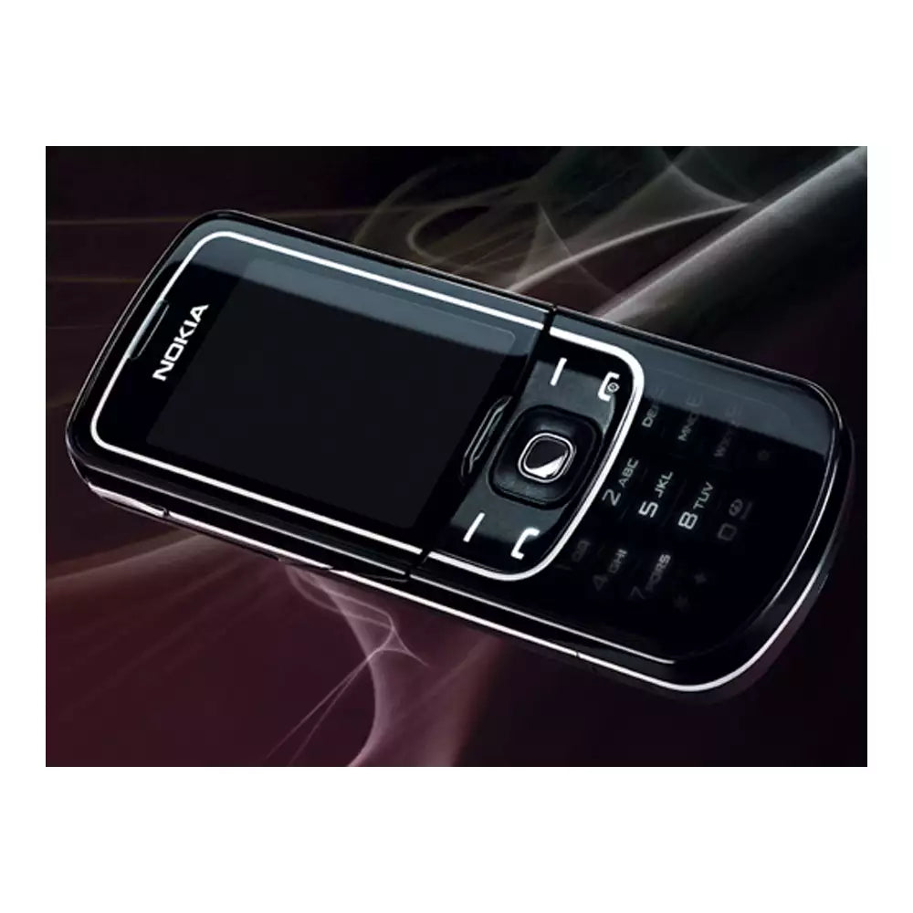 (Open Box Condition) Nokia 8600 Luna Premium Slider Phone (Black) (90 Days Warranty)