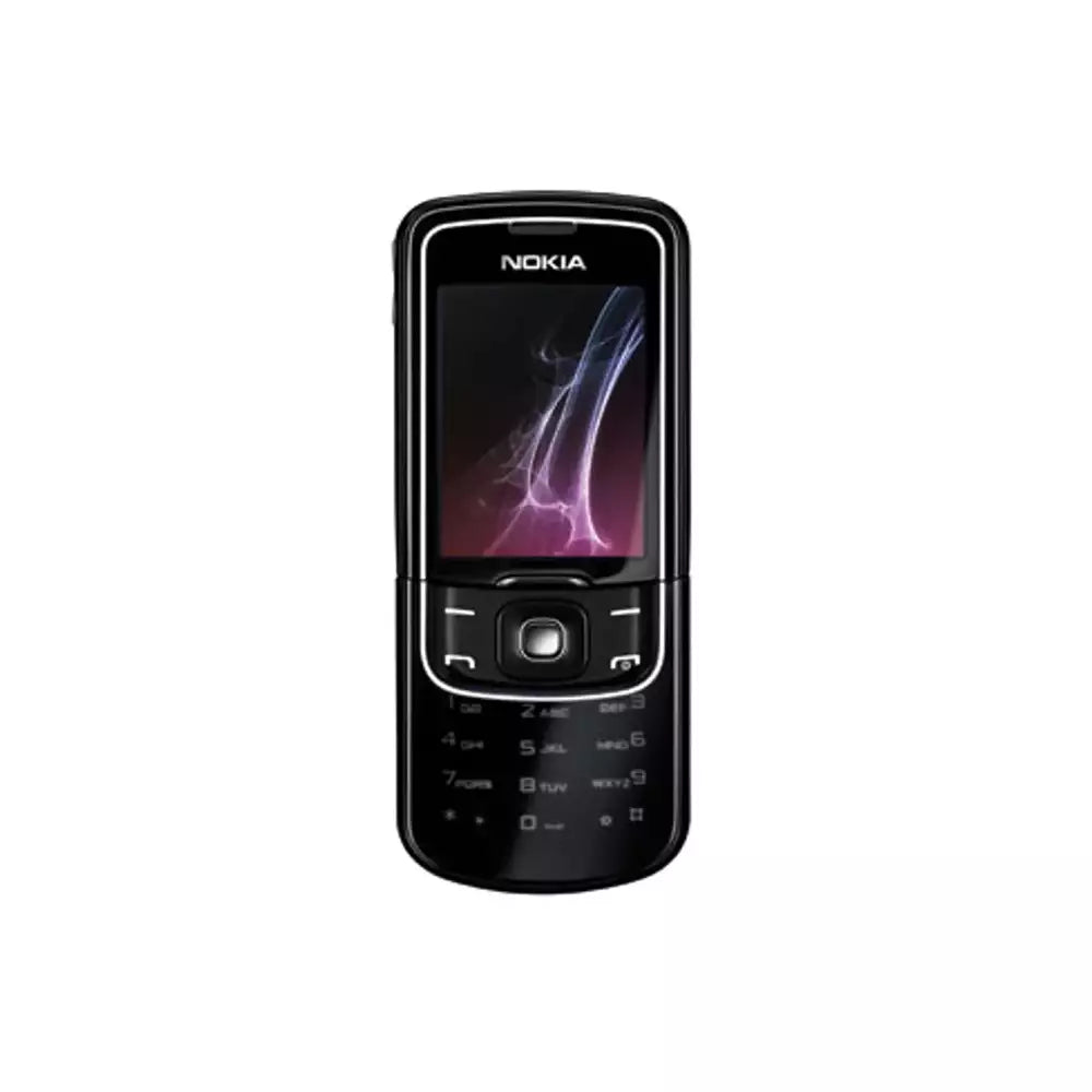 (Open Box Condition) Nokia 8600 Luna Premium Slider Phone (Black) (90 Days Warranty)