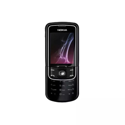 (Open Box Condition) Nokia 8600 Luna Premium Slider Phone (Black) (90 Days Warranty)