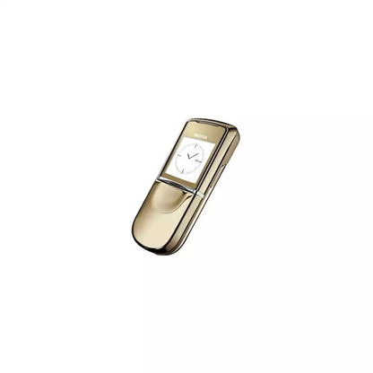 (Open Box Condition) Nokia 8800 Sirocco Gold Premium Stainless Steel Slider Phone (With New Housing and Battery) (Gold) (120 Days Warranty)