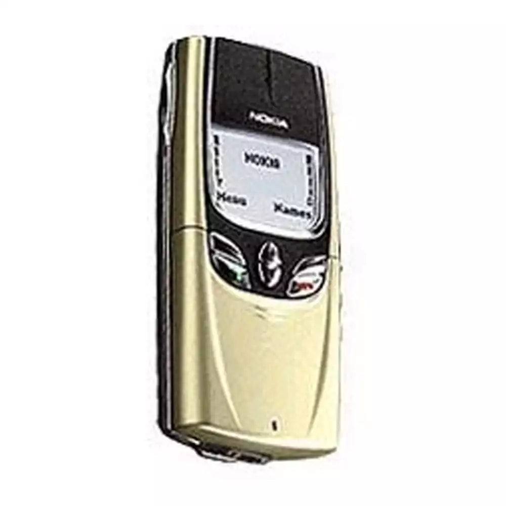 (Pre-Owned, Excellent) Nokia 8850 Slider Phone (1999) (Gold) (With New Housing and Battery) (90 Days Warranty)