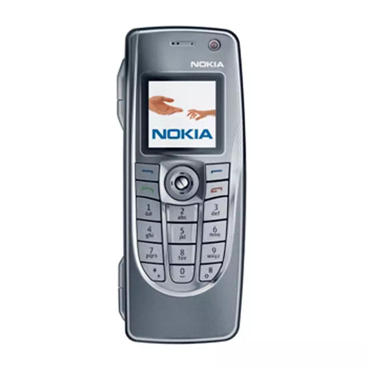 (Pre-Owned, Fair) Nokia 9300i Communication Fold Phone With 4" Internal Display (Gray) (60 Days Warranty)