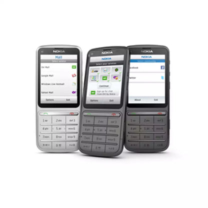 (Pre-Owned, Very Good) Nokia C3-01 Touch-n-Type Phone With 5MP Camera (Gray) (60 Days Warranty)