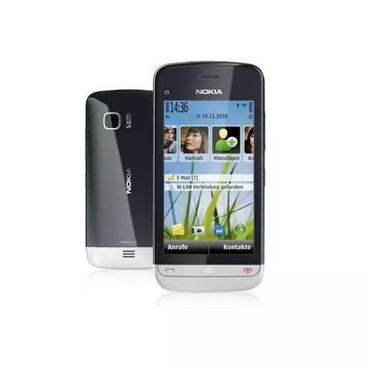 (Pre-Owned, Good) Nokia C5-03 Touch Symbian Phone With 5MP Camera (Gray) (60 Days Warranty)