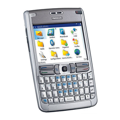 (Open Box Condition) Nokia E61 Communicator Phone With Full QWERTY Keyboard (Premium Build) (Gray) (With New Housing) (90 Days Warranty)