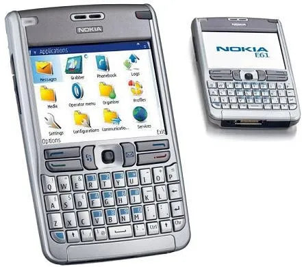 (Open Box Condition) Nokia E61 Communicator Phone With Full QWERTY Keyboard (Premium Build) (Gray) (With New Housing) (90 Days Warranty)