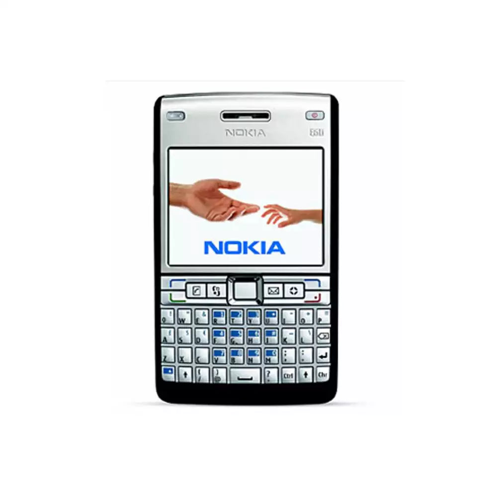 (Pre-Owned, Good) Nokia E61i Communicator With Full QWERTY Keyboard (Stainless Steel Build) (Brown and Silver) (60 Days Warranty)