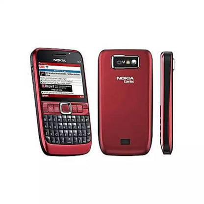 (Pre-Owned, Good) Nokia E63 Symbian Smartphone With Physical QWERTY keyboard (Black) (60 Days Warranty)